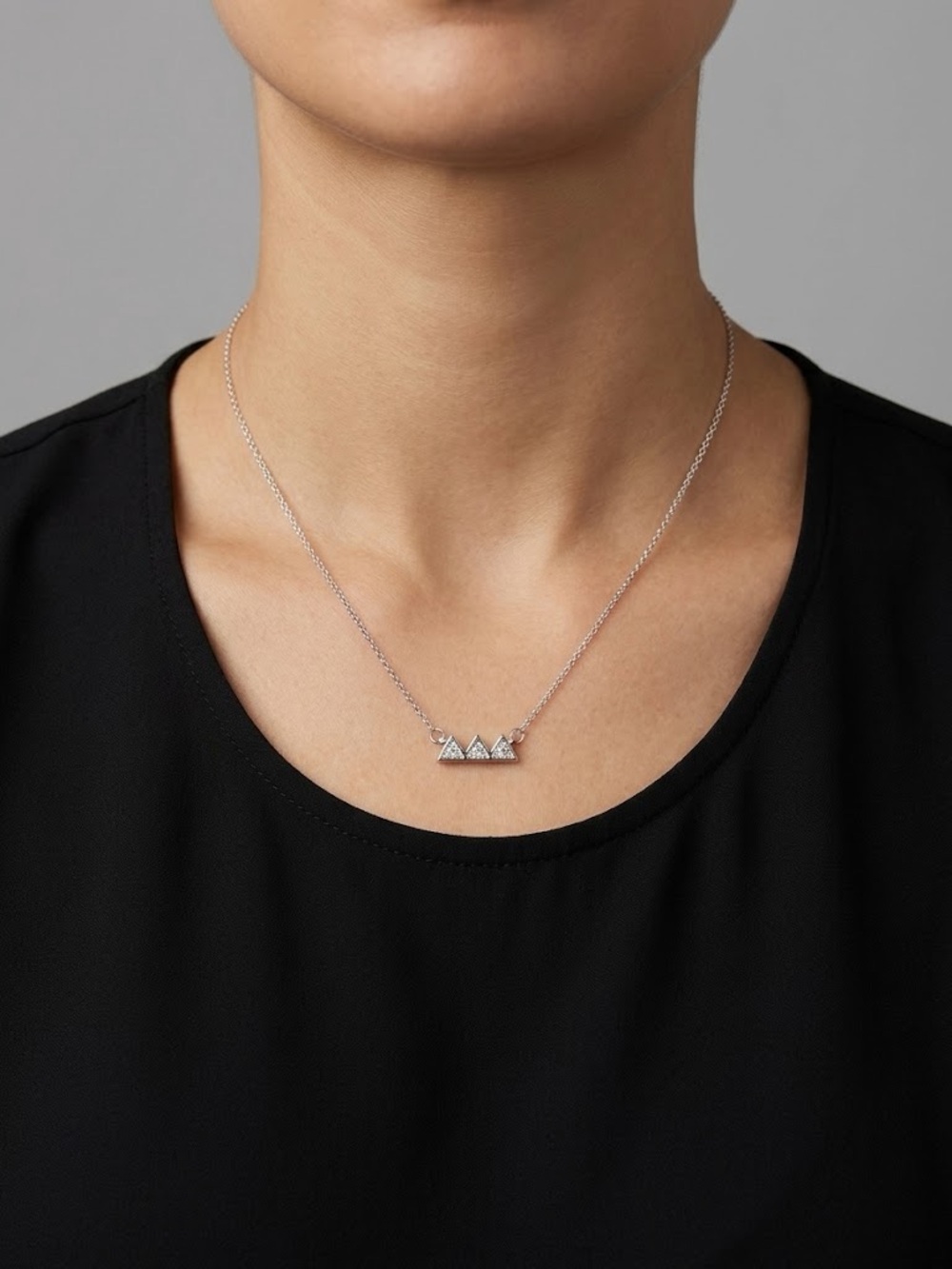Bryan Anthonys - Mountain Necklace in Sterling Silver